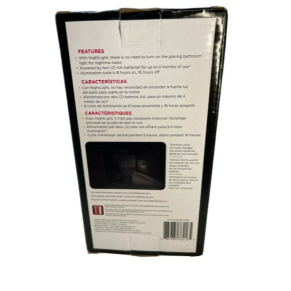 Delta Toilet PaperHolder with Nightlight Spot shield brushed nickel EXTLED50-BN - Picture 2 of 4